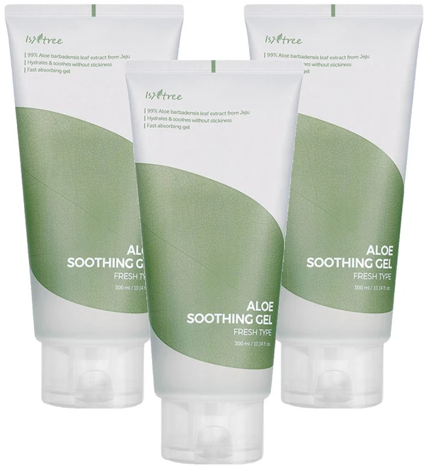 이즈앤트리 알로에 수딩 젤 산뜻한 타입, 300ml, 3개 - 쿠팡