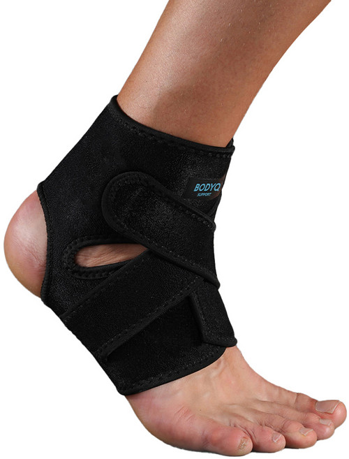 바디큐 닥터스 발목 보호대, 1개, BLACK