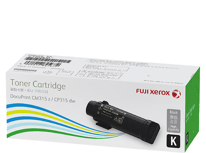 FUJIFILM 富士 原廠標準容量碳粉匣 CT202606 適用於DP CP315dw/CM315z 可列印3000張, 黑色, 1個
