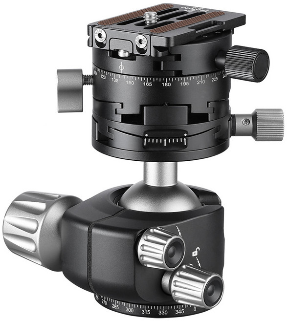 레오포토 기어헤드 파노라마 패닝클램프, LH-40GR, 1개