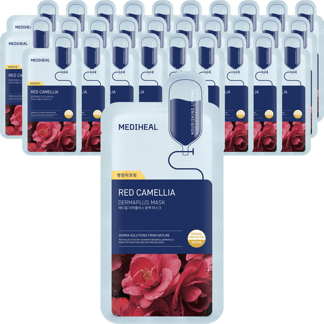 메디힐 더마플러스 동백 마스크, 10개입, 5개