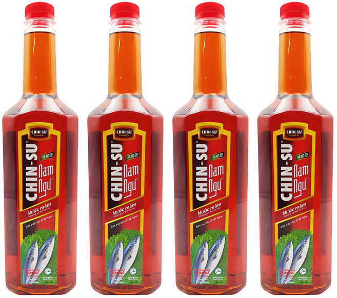 진수 남늑 피쉬소스 분짜소스용, 900ml, 4개