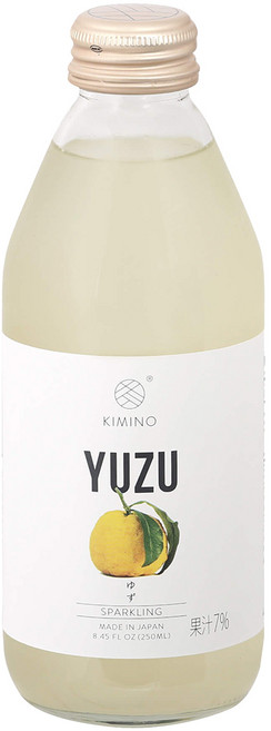 KIMINO 四國柚子氣泡飲, 1個, 250ml