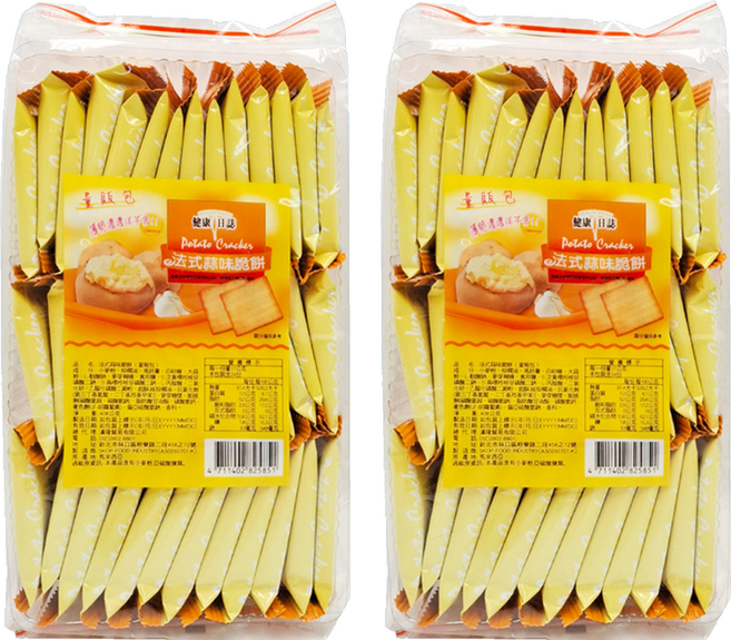 HEALTH DAILY 健康日誌 法式蒜味脆餅, 408g, 2袋