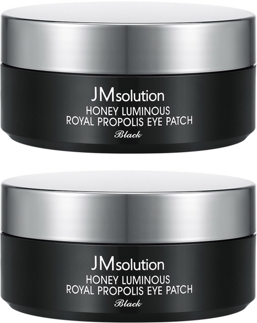 JMsolution 肌司研 蜂蜜光澤蜂膠眼膜 黑色 90g, 60片, 2罐