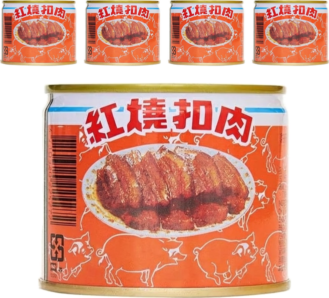 廣達香 紅燒扣肉, 210g, 5罐
