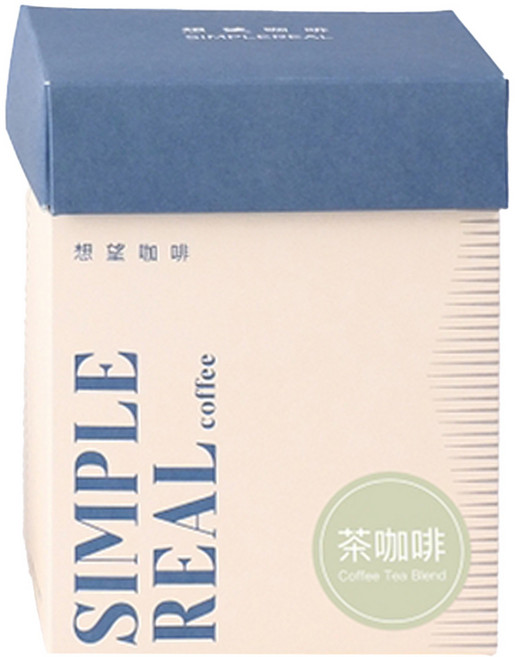 SIMPLEREAL 想望咖啡 茶咖啡 掛耳組合 淺中焙 獨家風味, 12g, 10包, 1盒