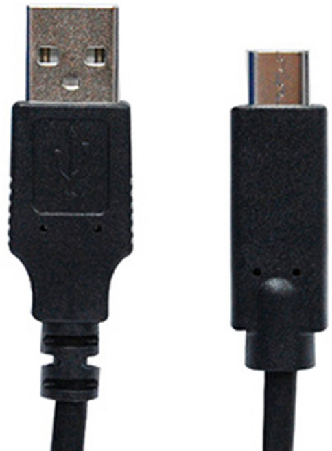 Cable 凱堡 超強效抗干擾USB傳輸線 A公-TypeC公, 黑色, 300cm, 1條
