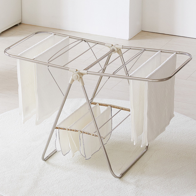 솔방울 빨랑말랑 빨래건조대, 스테인리스