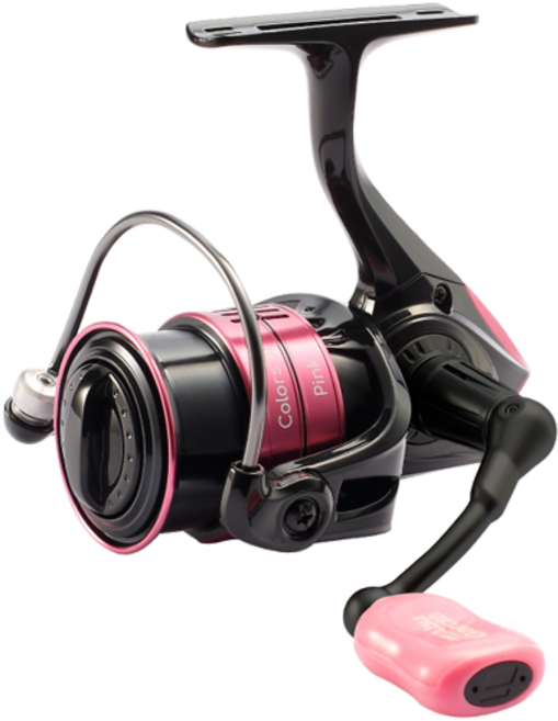 Abu Garcia Colors SP 全能紡車捲線器, 2000S, 粉紅色, 1個