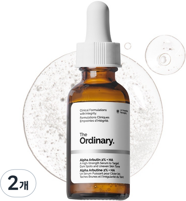 디오디너리 리뉴얼 알파 알부틴 2% HA 세럼, 30ml, 2개