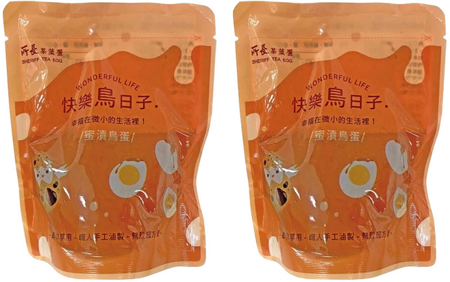 所長茶葉蛋 蜜漬鳥蛋, 140g, 2包