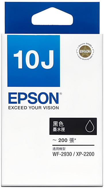EPSON 原廠墨水匣 T10J150, 黑色, 1個