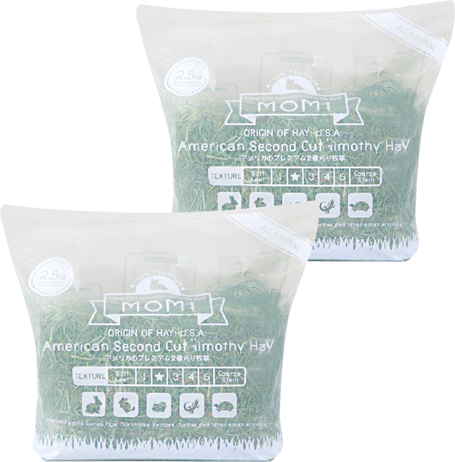 momi 摩米 美國二割提摩西草, 5kg, 1包