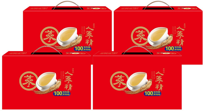 老協珍 人蔘精禮盒 無添加糖口味 14罐, 840ml, 4盒