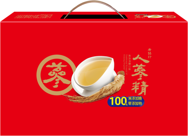 老協珍 人蔘精禮盒 無添加糖口味 14罐, 840ml, 1盒