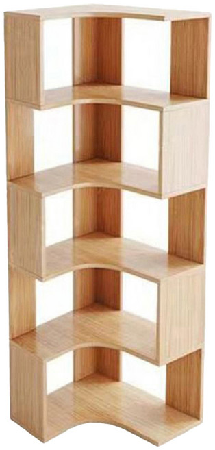 轉角書架 320-SY, 5層, 賽杉木色