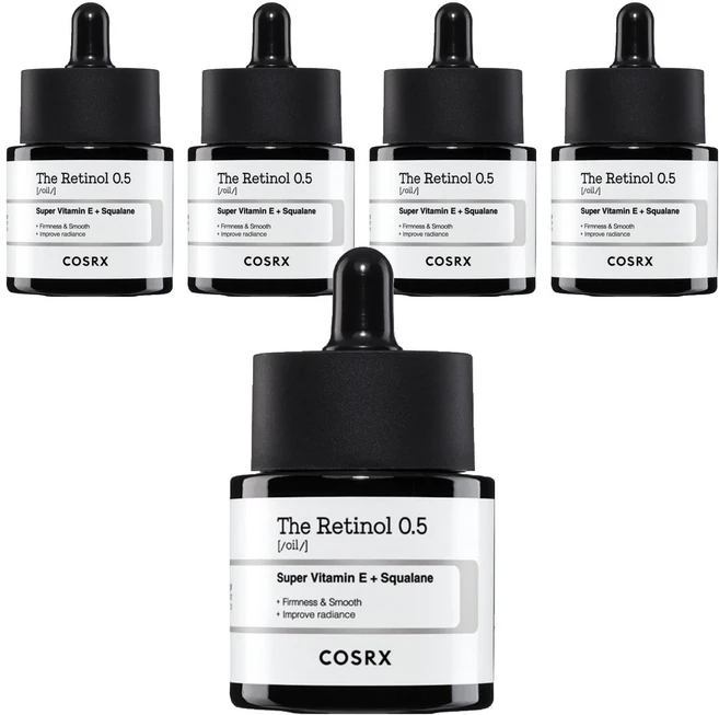 코스알엑스 더 레티놀 0.5 오일, 20ml, 5개 - 쿠팡