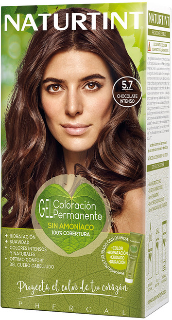 NATURTINT 赫本 染髮劑, 5.7 巧克力棕色, 1組