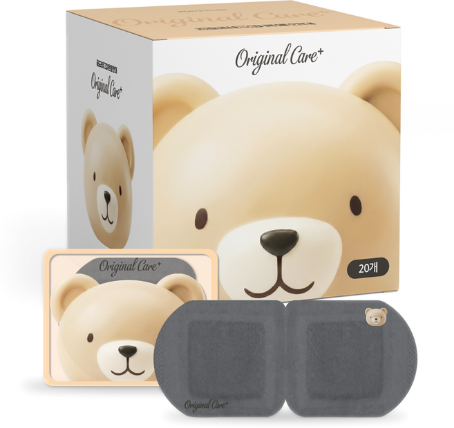 곰도리 케어 플러스 온열안대 무향, 20개입, 1세트