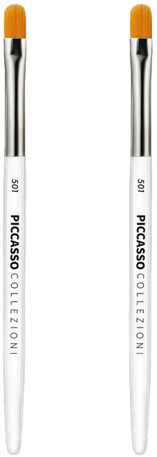 피카소 꼴레지오니 브러쉬 501 립, 혼합 색상, 2개