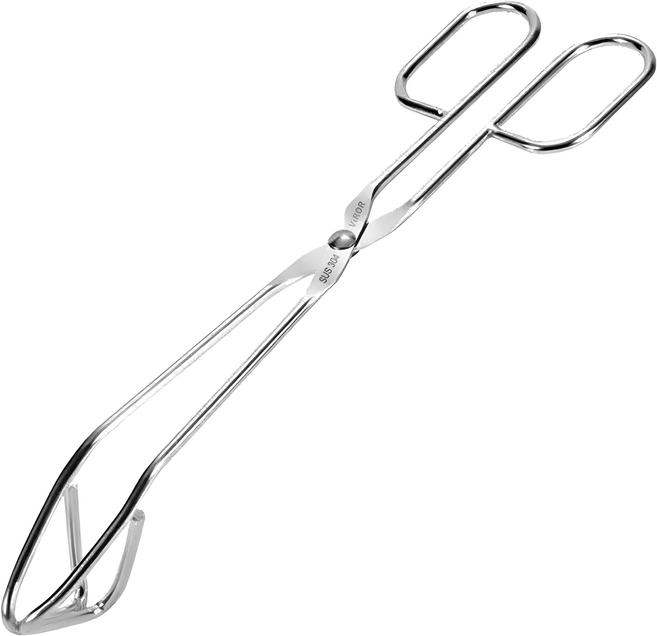 비로르 304 스텐 가위형 주방 고기 집게, 1개