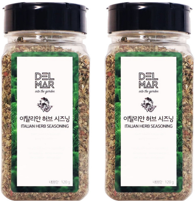 딜리셔스마켓 이탈리안 허브 시즈닝 중형, 120g, 2개