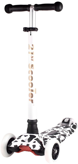 21st 스페셜 에디션 탈부착식 아동용 킥보드, 달마시안, 1개