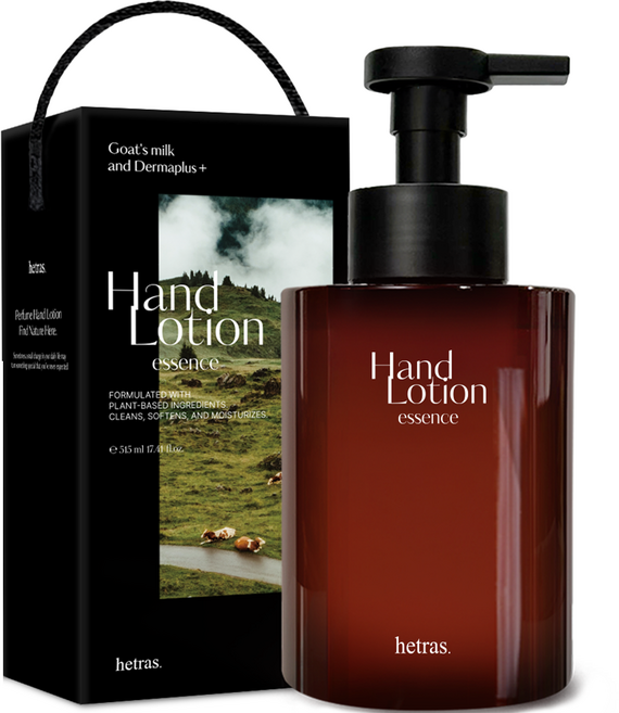 hetras. 香水精華大容量山羊奶護手霜禮盒版 花卉公園, 515ml, 1個