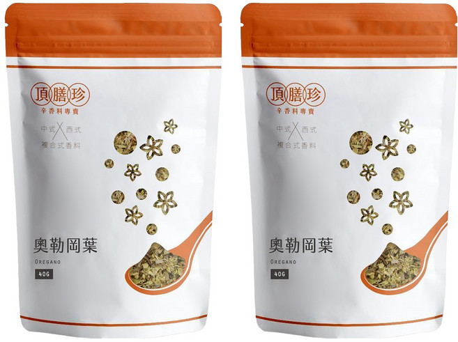 頂膳珍 奧勒岡葉, 40g, 2包