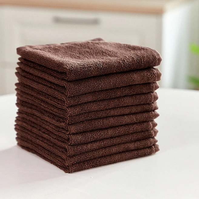 코멧 홈 오코텍스 인증을 받은 순면 행주, 브라운, 10개 - 쿠팡