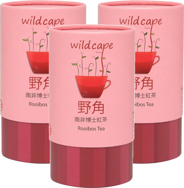 wild cape 野角 南非博士紅茶, 2.5g, 40入, 3罐