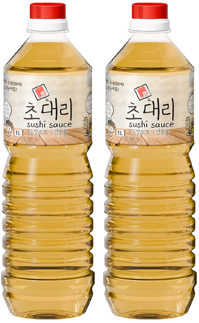 카쿠카쿠 초대리 소스, 1L, 2개