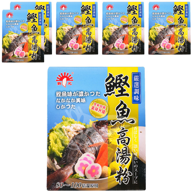 新光洋菜 鰹魚高湯粉, 600g, 6盒