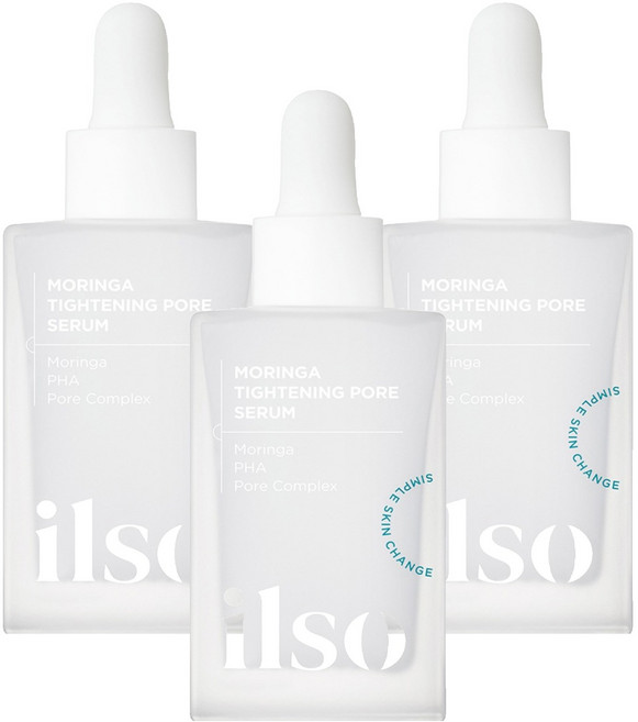 ilso 辣木緊緻毛孔精華液, 30ml, 3個