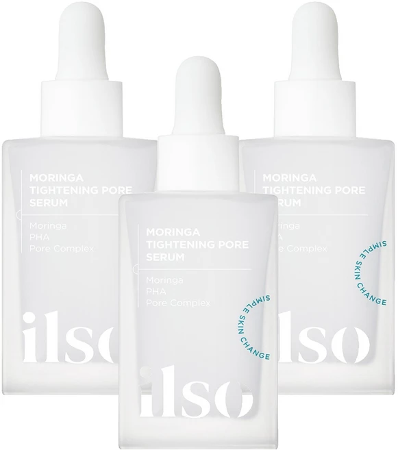 일소 모링가 타이트닝 포어 세럼, 30ml, 3개 - 쿠팡