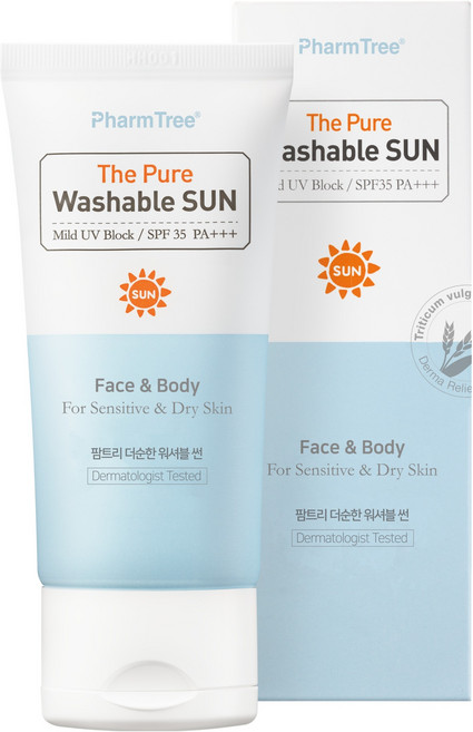 팜트리 더순한 워셔블 썬 SPF35 PA+++, 50ml, 1개