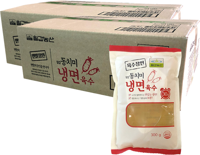 칠갑농산 동치미 냉면 육수, 300ml, 60개