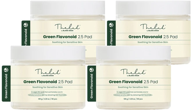 [비건뷰티] 더랩바이블랑두 그린 플라보노이드 2.5 패드 120g, 90매입, 4개 - 쿠팡