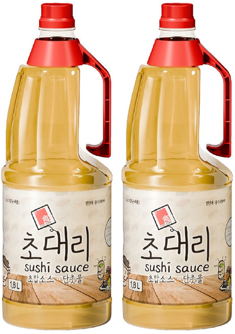 카쿠카쿠 초대리 단촛물, 1.8L, 2개