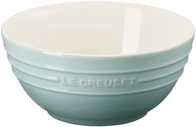LE CREUSET 瓷器韓式湯碗 450ml, 海洋之花, 1個