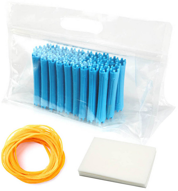 셀리본 헤어볼륨 롤스타 셀프 펌 세라믹 롯드 8호 세트, 1세트