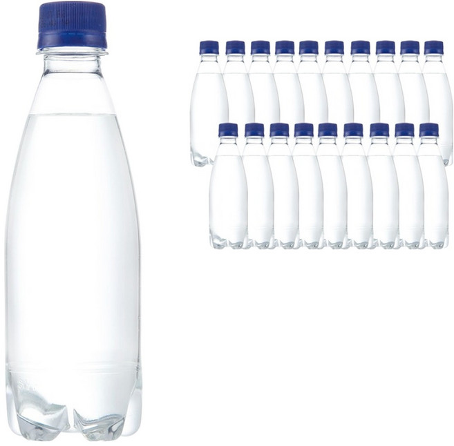 탐사 스파클링 플레인, 350ml, 20개