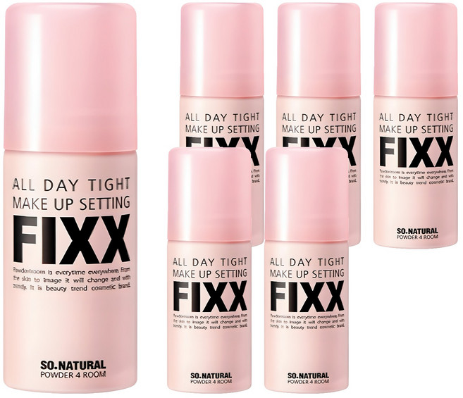 쏘내추럴 올 데이 타이트 메이크업 세팅 픽서, 35ml, 6개