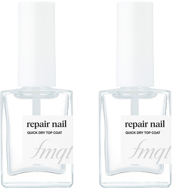 fmgt NEW 리페어 네일, 03퀵드라이탑코트, 10ml, 2개