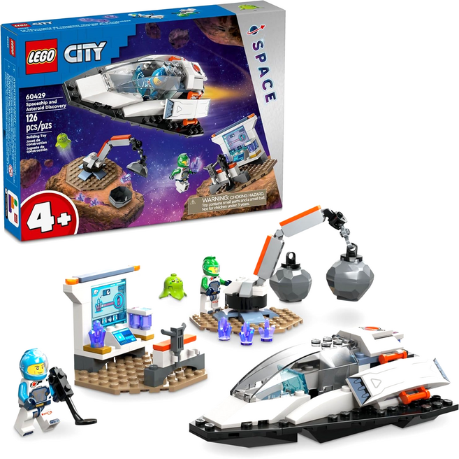 LEGO 60429 城市系列, 太空船和小行星探索 Spaceship and Asteroid Discovery, 1盒