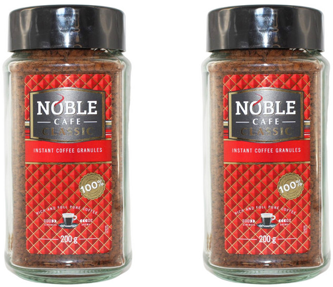 NOBLE CAFE 皇家經典咖啡粉, 200g, 1罐, 2罐