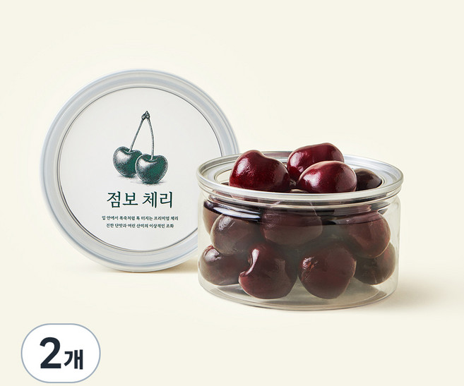 바로먹는 점보 체리, 200g, 2개