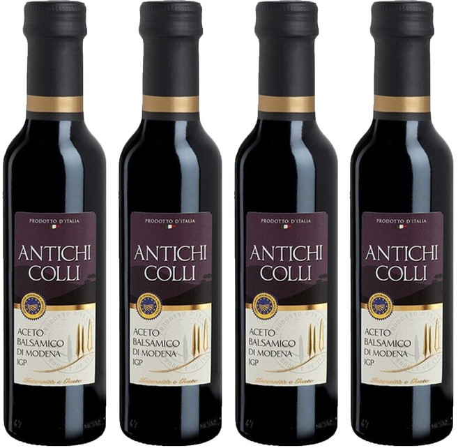 ANTICHI COLLI 安地其 巴薩米克酒醋 金級, 250ml, 4瓶