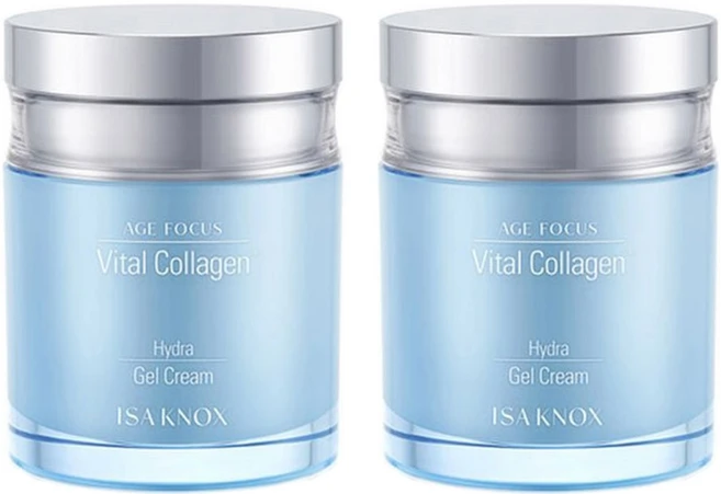 이자녹스 에이지 포커스 바이탈 콜라겐 하이드라 젤크림, 100ml, 2개 - 쿠팡